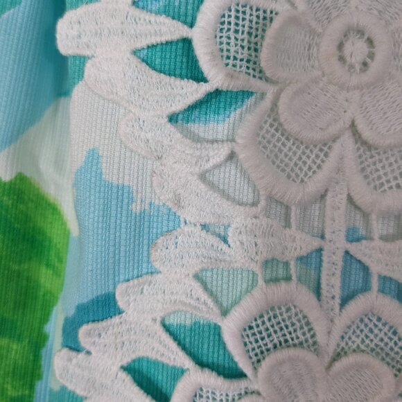 Lilly Pulitzer First Impression Shift Dress In Poolside Blue Size 0 - Picture 11 of 11